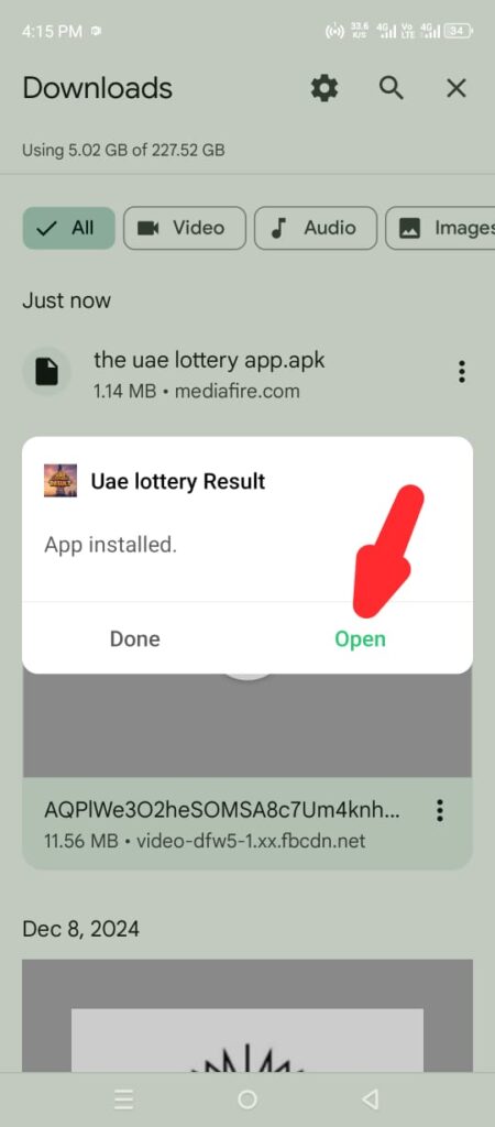 The UAE Lottery Result APK